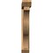 Ekena Millwork Funston Slat Rough Sawn Bracket w/ Offset Brace, Western Red Cedar, 6"W x 38"D x 38"H BKT0604X38X38FST06RWR - alternate 2